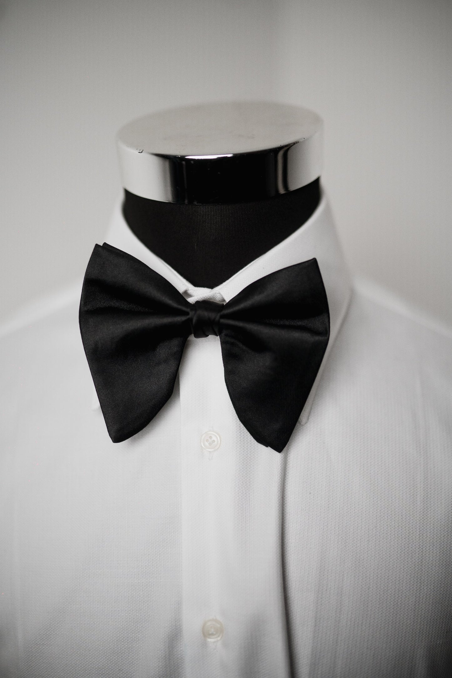 NOEUD PAPILLON SATIN NOIR